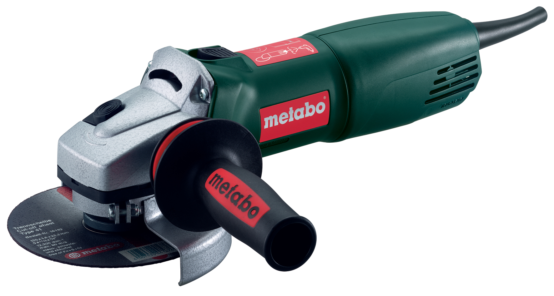 Увеличенная фотография Угловая шлифмашина Metabo W 6-125